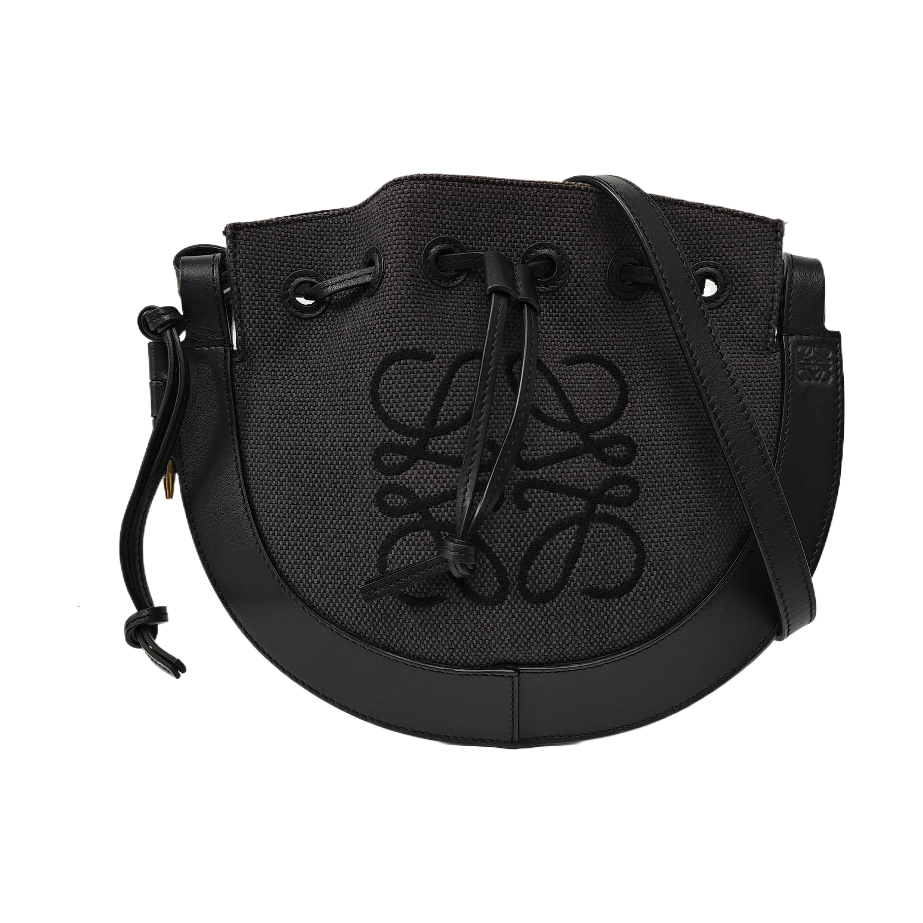 Horseshoe Small Canvas Black