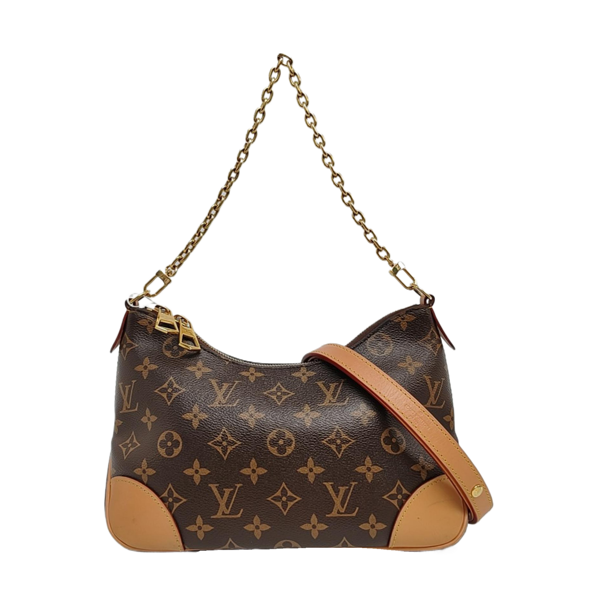 BOULOGNE Monogram Coated Canvas Brown