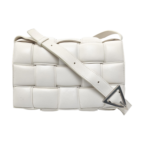 Cassette Medium Lambskin White