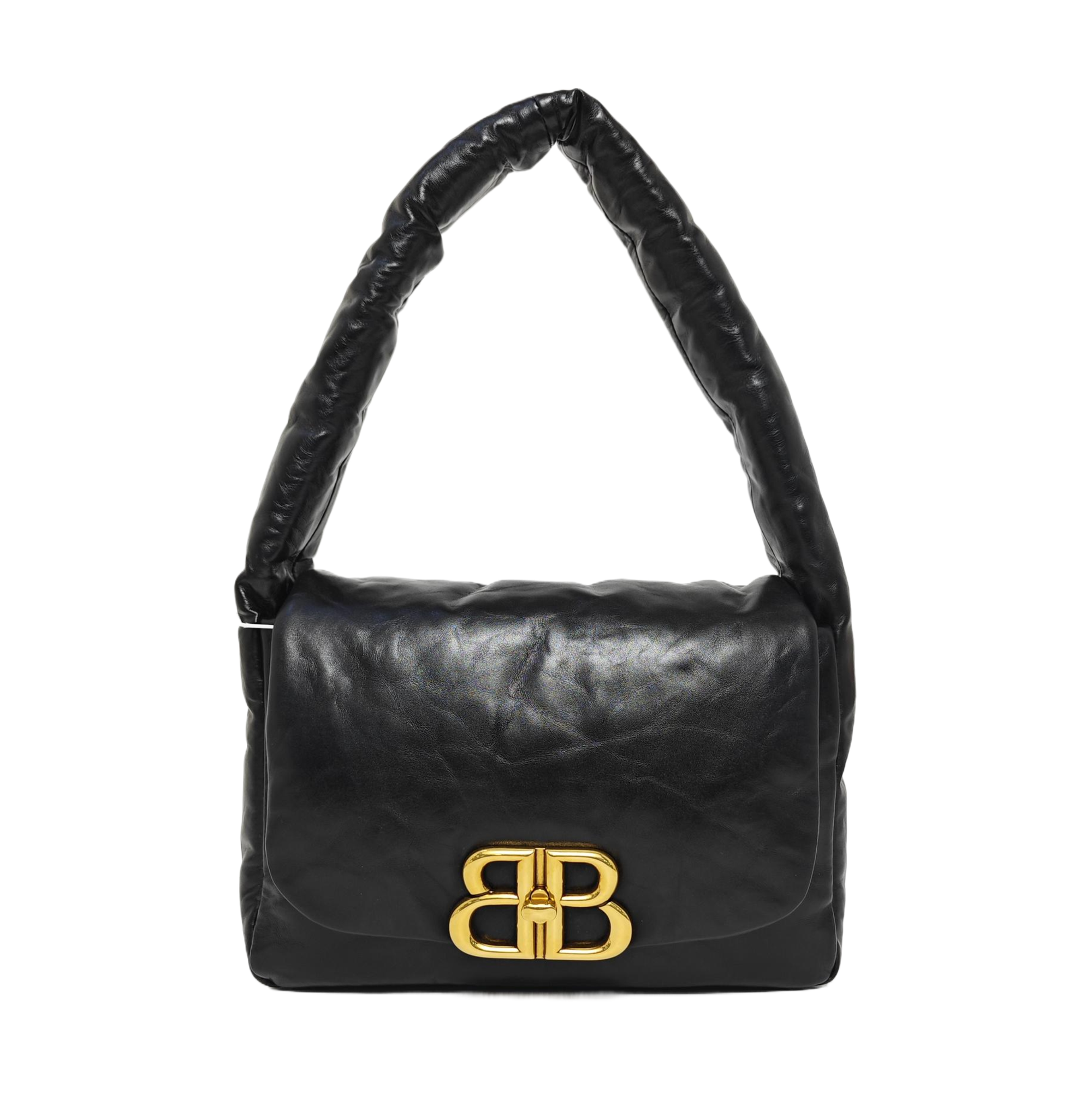 Monaco Small Calfskin Black