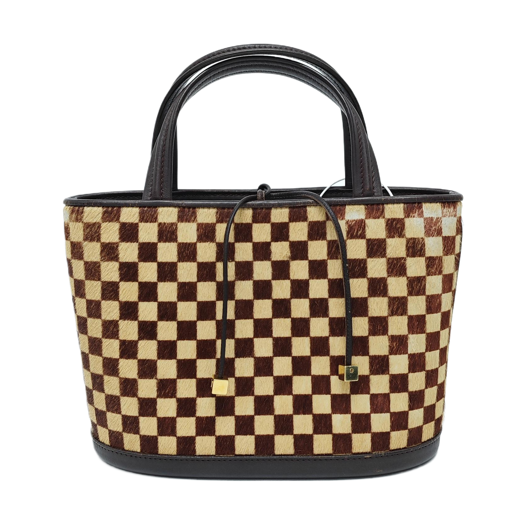 IMPALA Damier Ebene Horsehair Brown