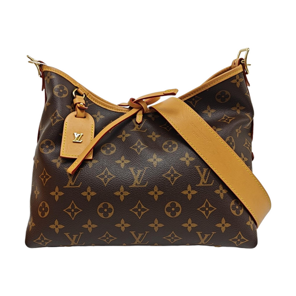 CARRYALL PM Monogram Coated Canvas Brown