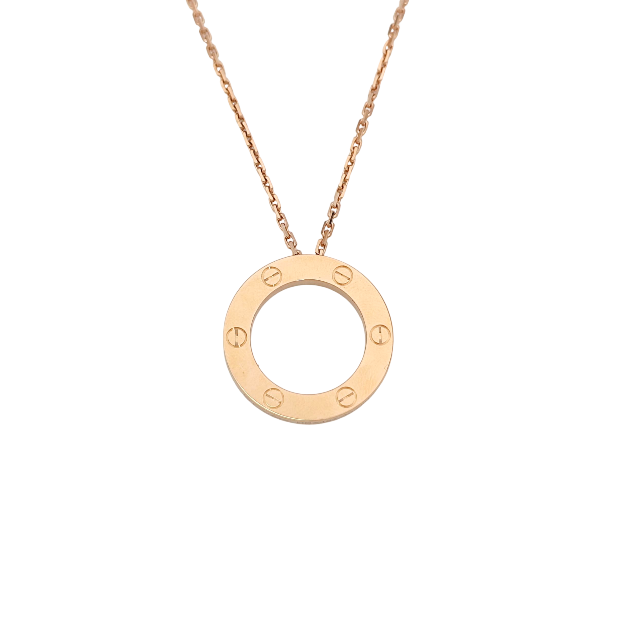 LOVE 18k Rose Gold Necklace