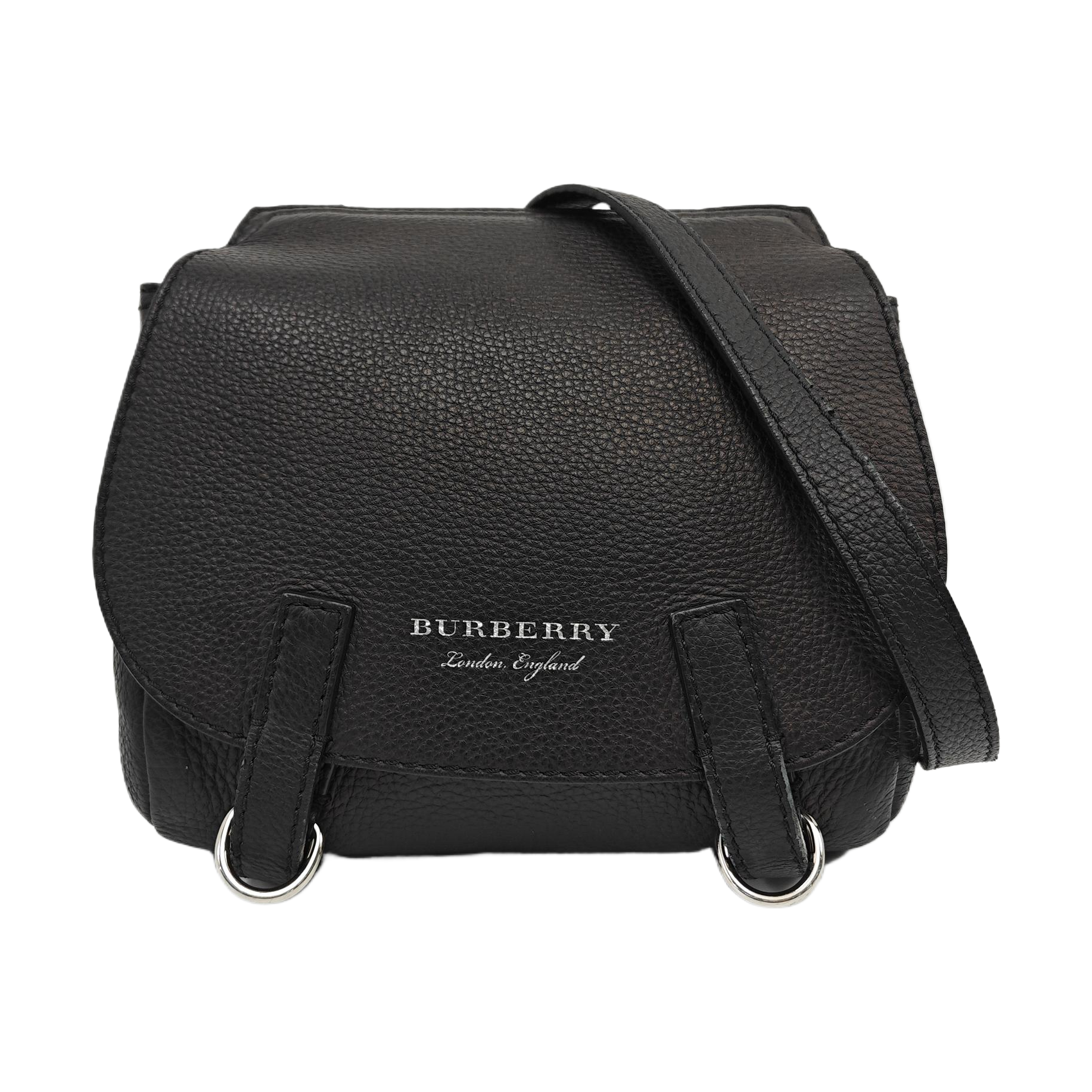 Calfskin Crossbody Bag Black