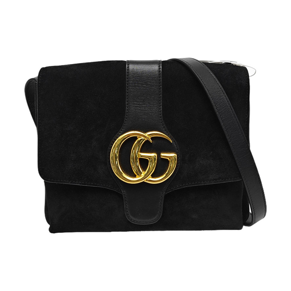 Arli Medium Suede Black