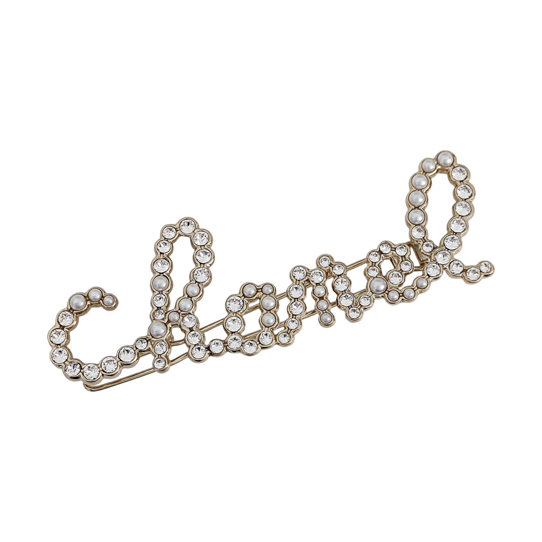 Metal Hair Clip Gold