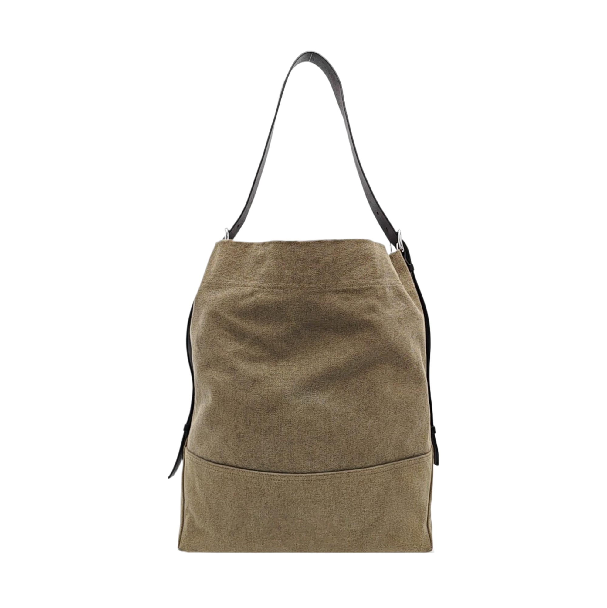 Canvas Shoulder Bag Brown