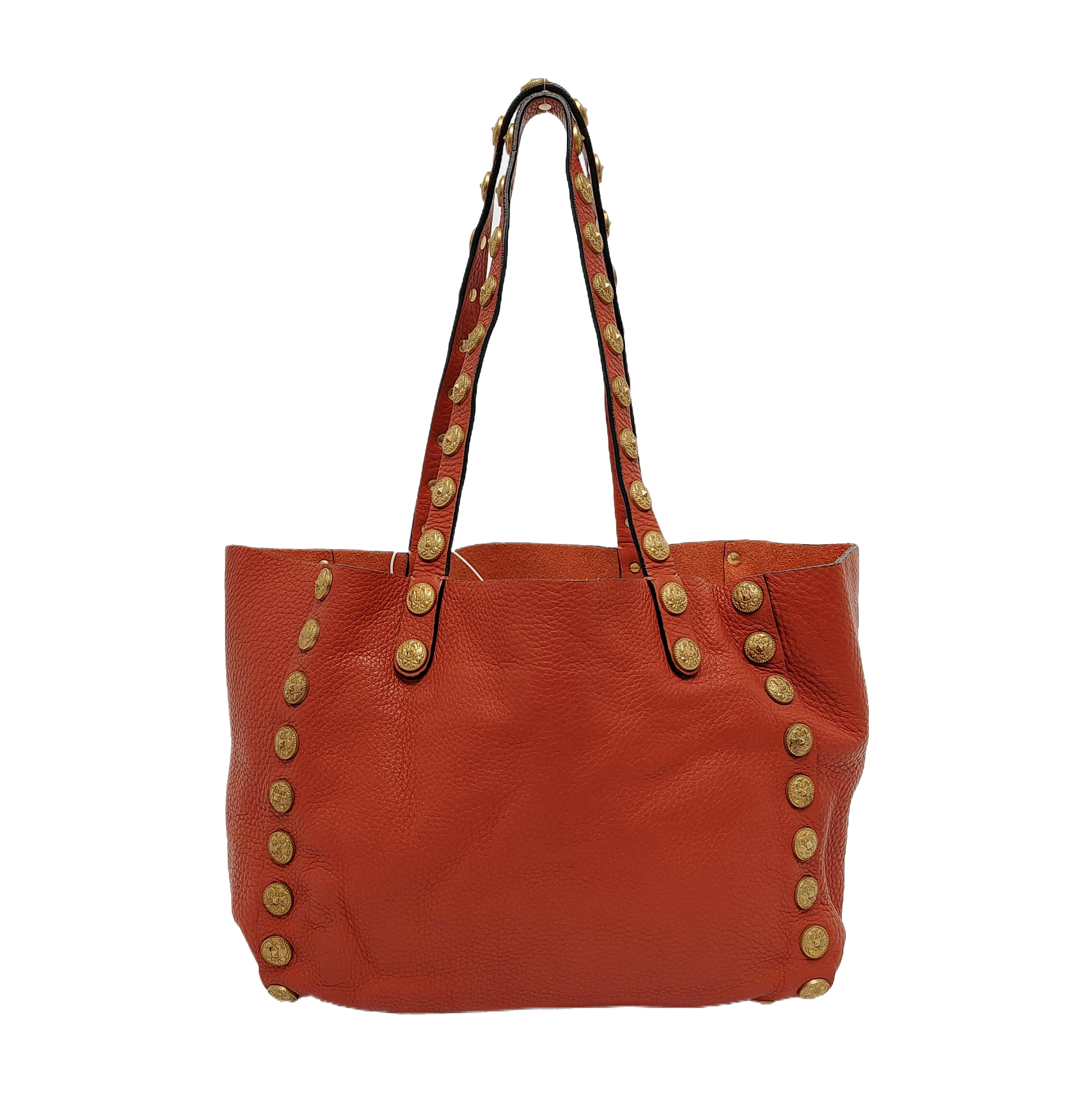 Calfskin Tote Bag Red