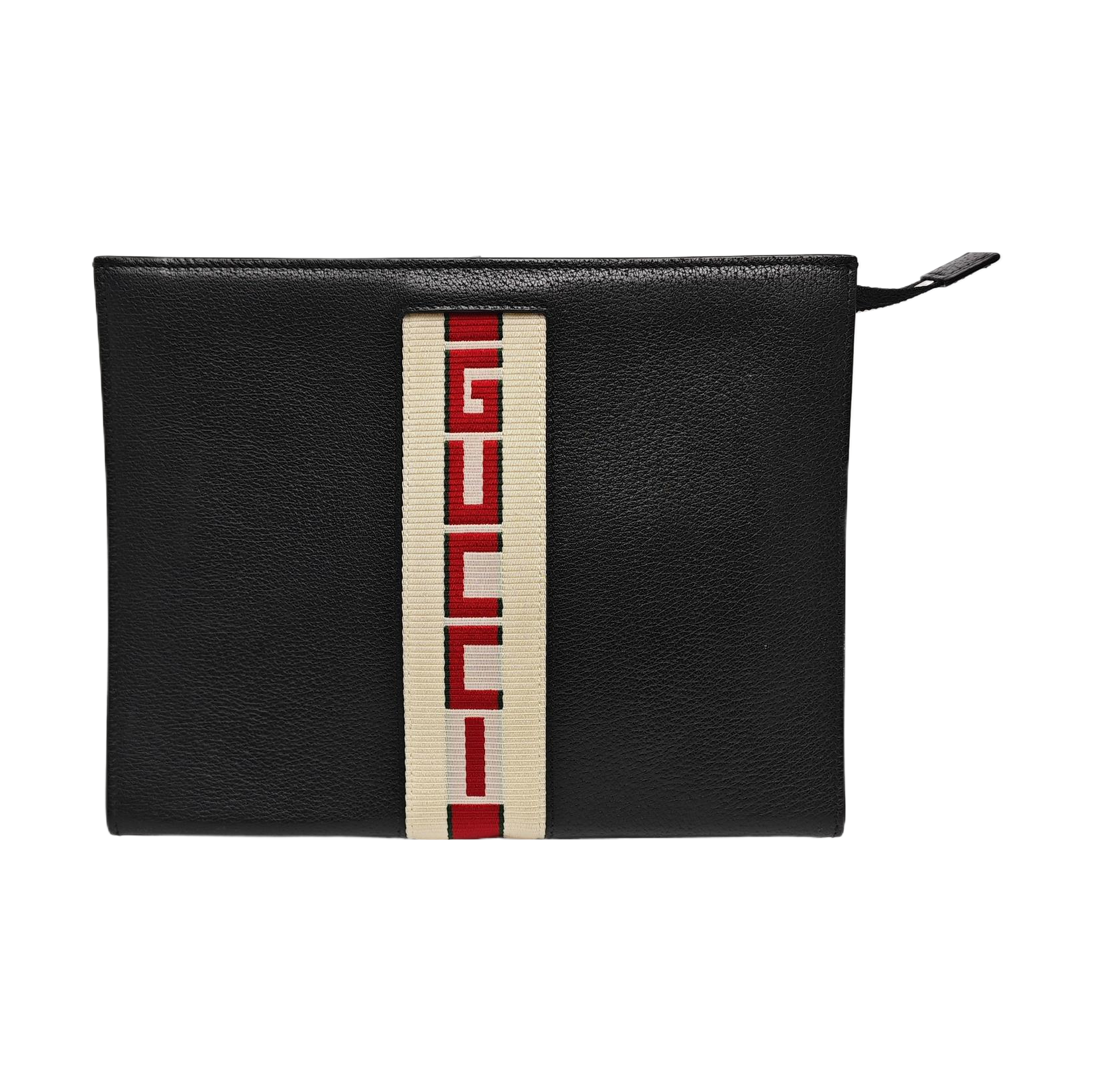 Calfskin Clutch Black