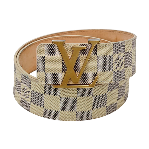 Coated Canvas Belt White