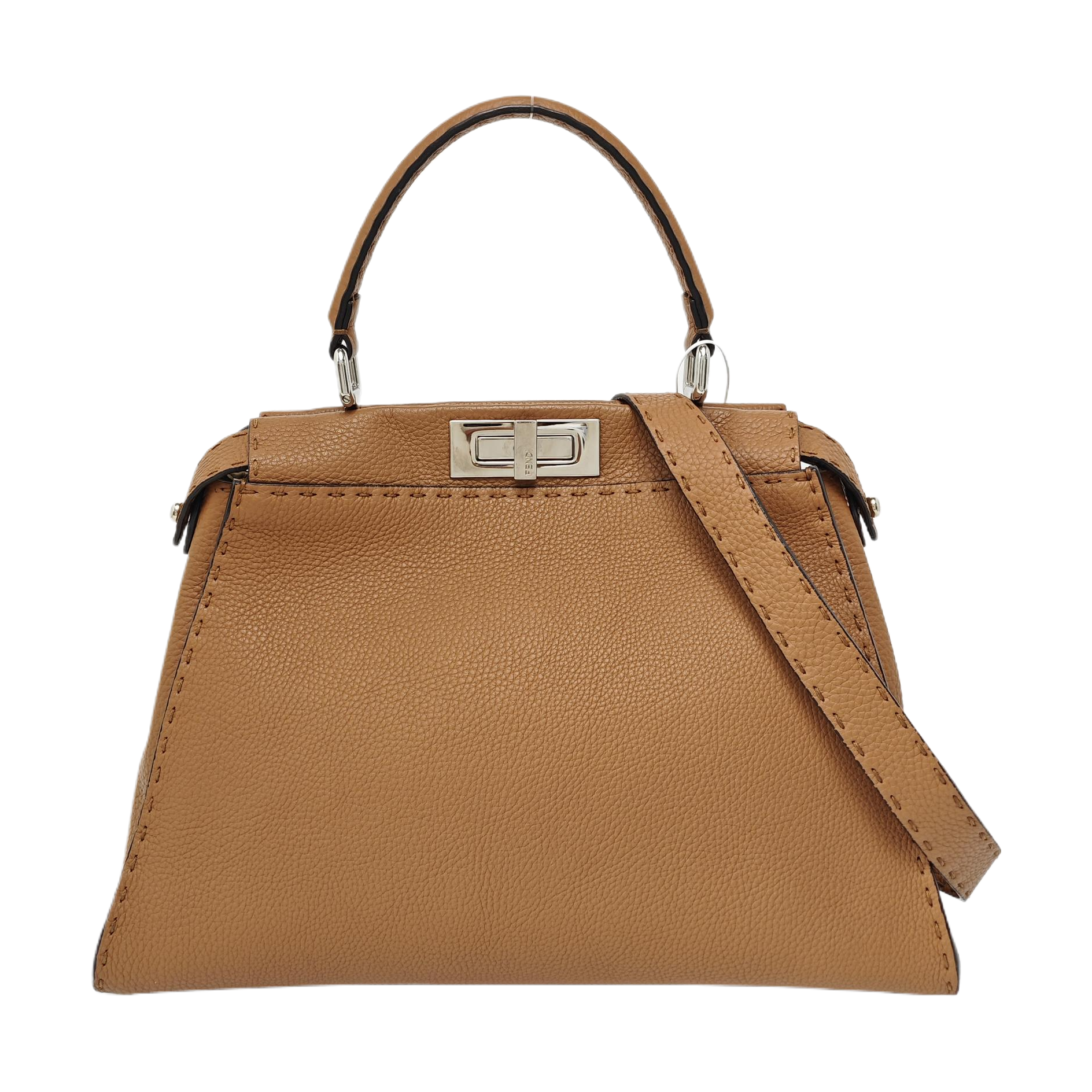 Peekaboo Medium Calfskin Brown
