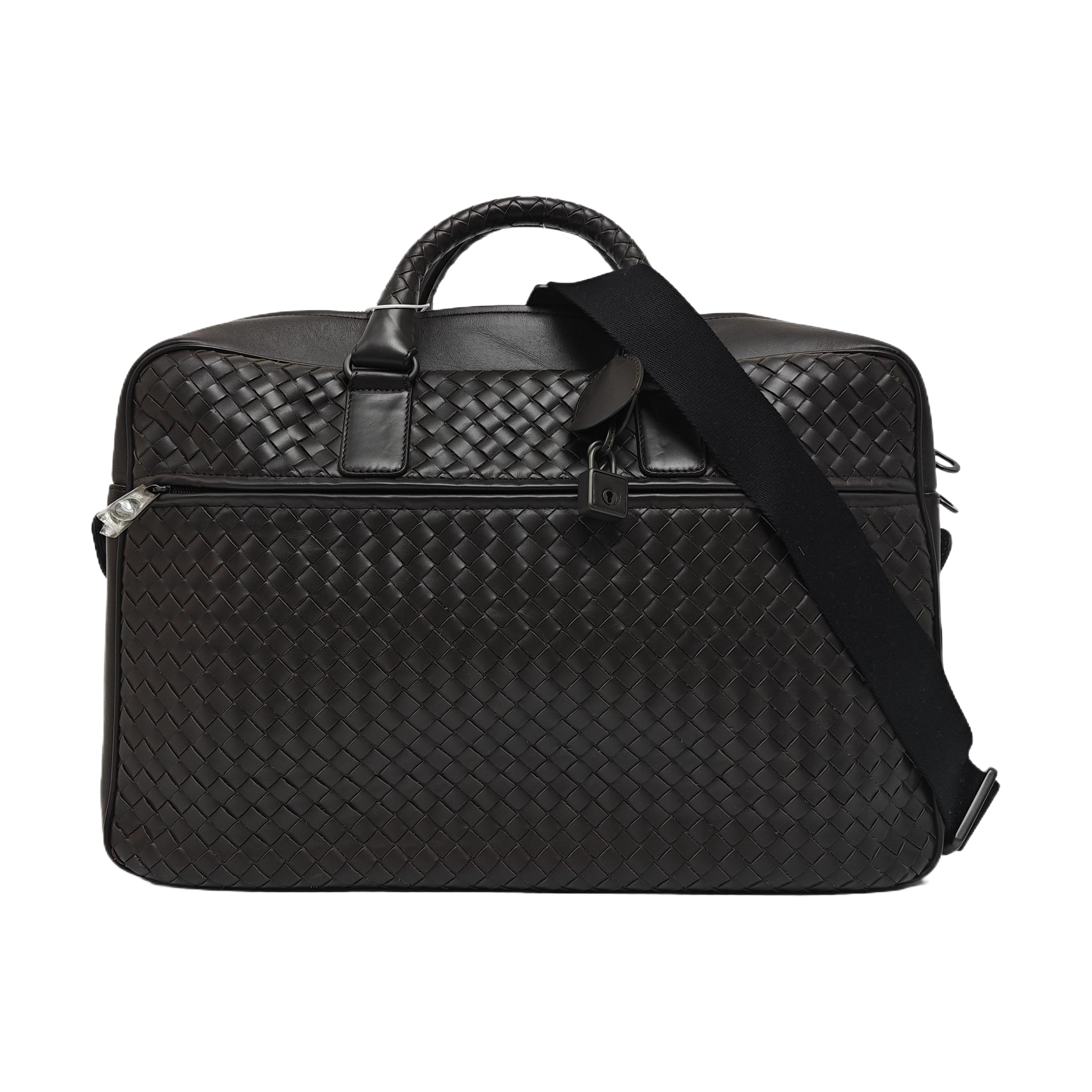 Calfskin Shoulder Bag Brown