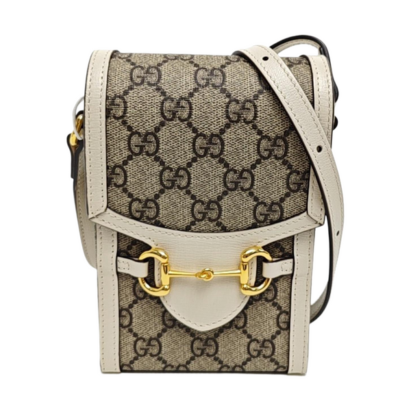 Horsebit 1955 Mini Coated Canvas Beige
