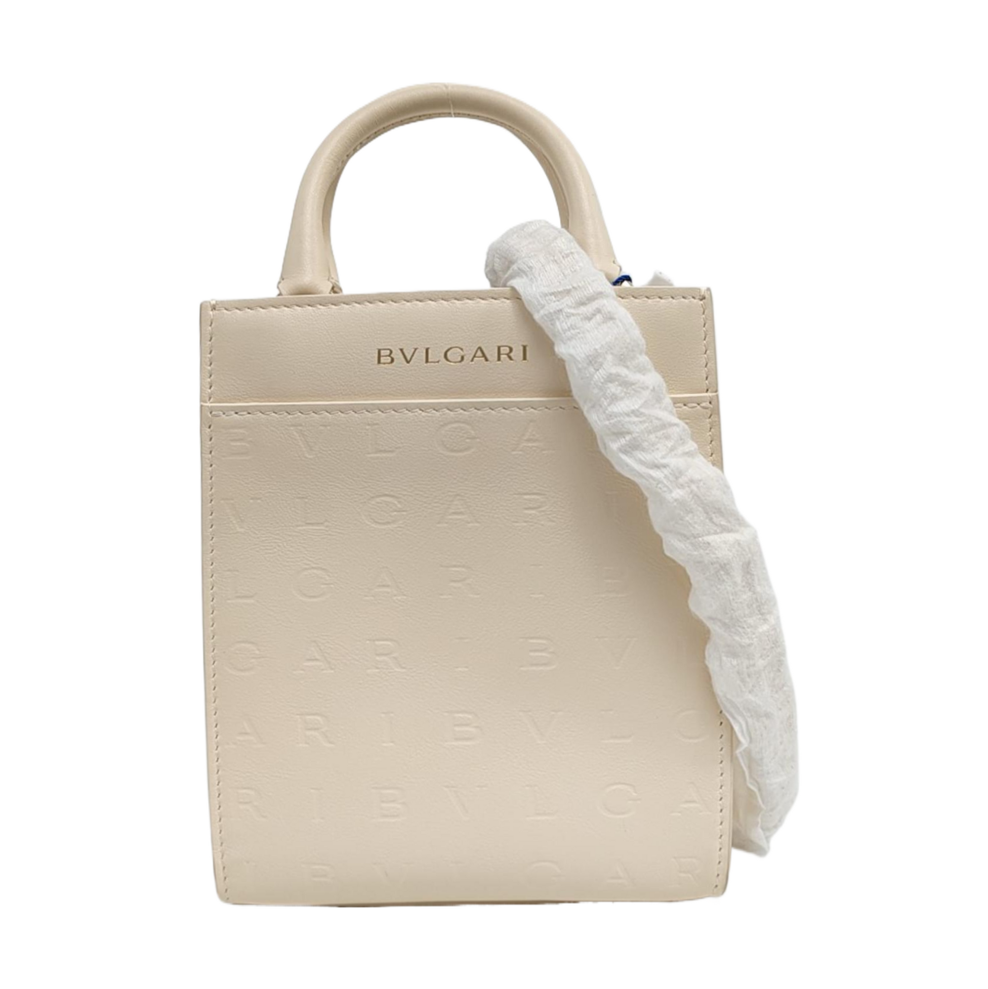 Calfskin Tote Bag Small Beige