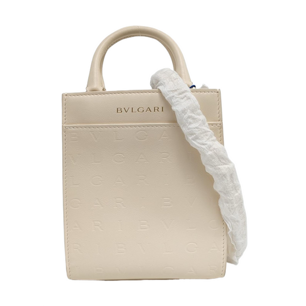 Calfskin Tote Bag Small Beige