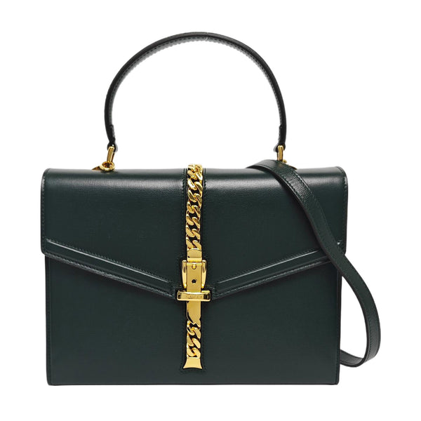 Sylvie 1969 Small Calfskin Green