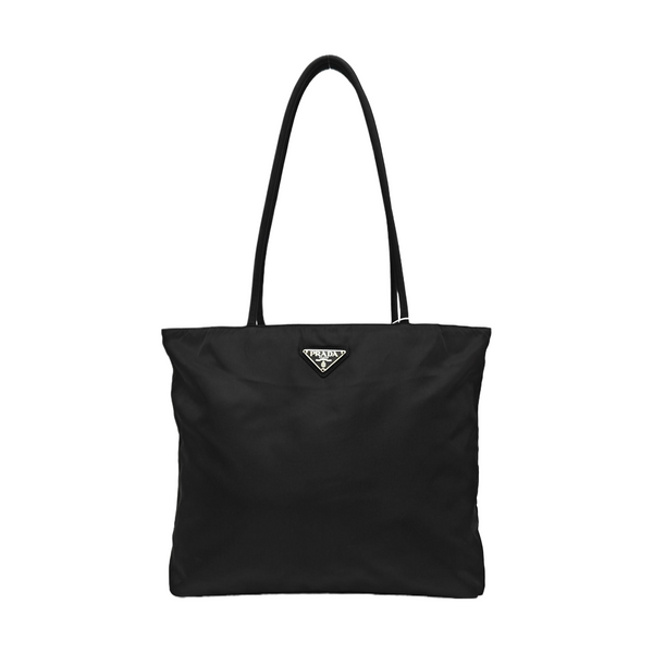 Nylon Tote Bag Black
