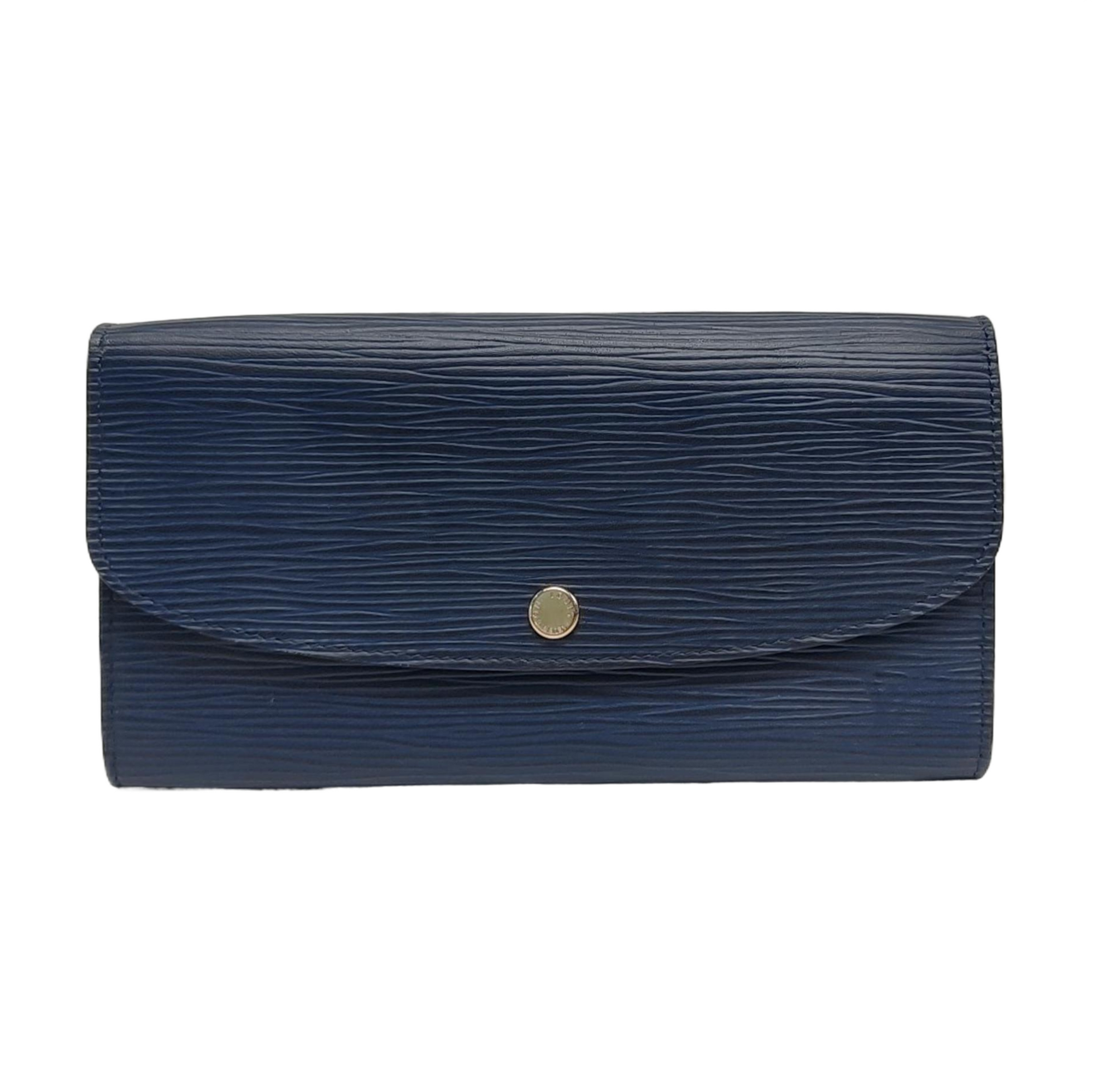 EMILIE Epi Blue Wallet
