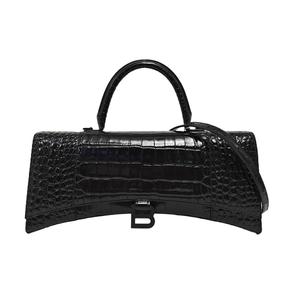 Hourglass Calfskin Black
