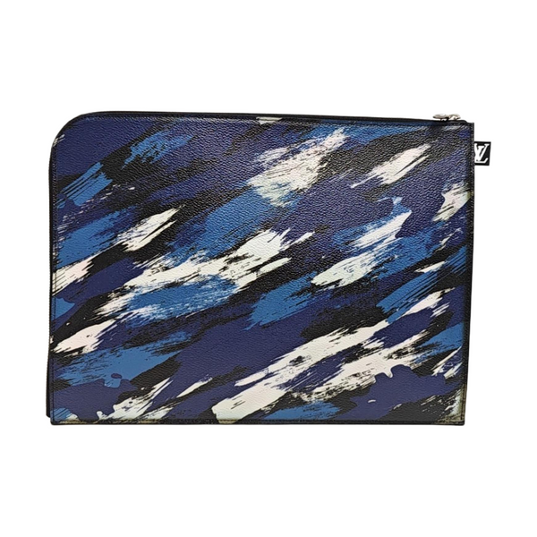 Calfskin Clutch Blue