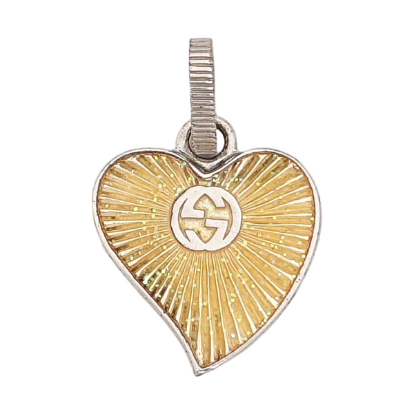 Interlocking G 925 Sterling Silver Pendant