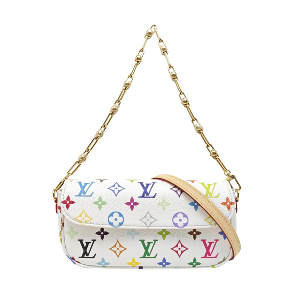 LV × TM IVY Coated Canvas White