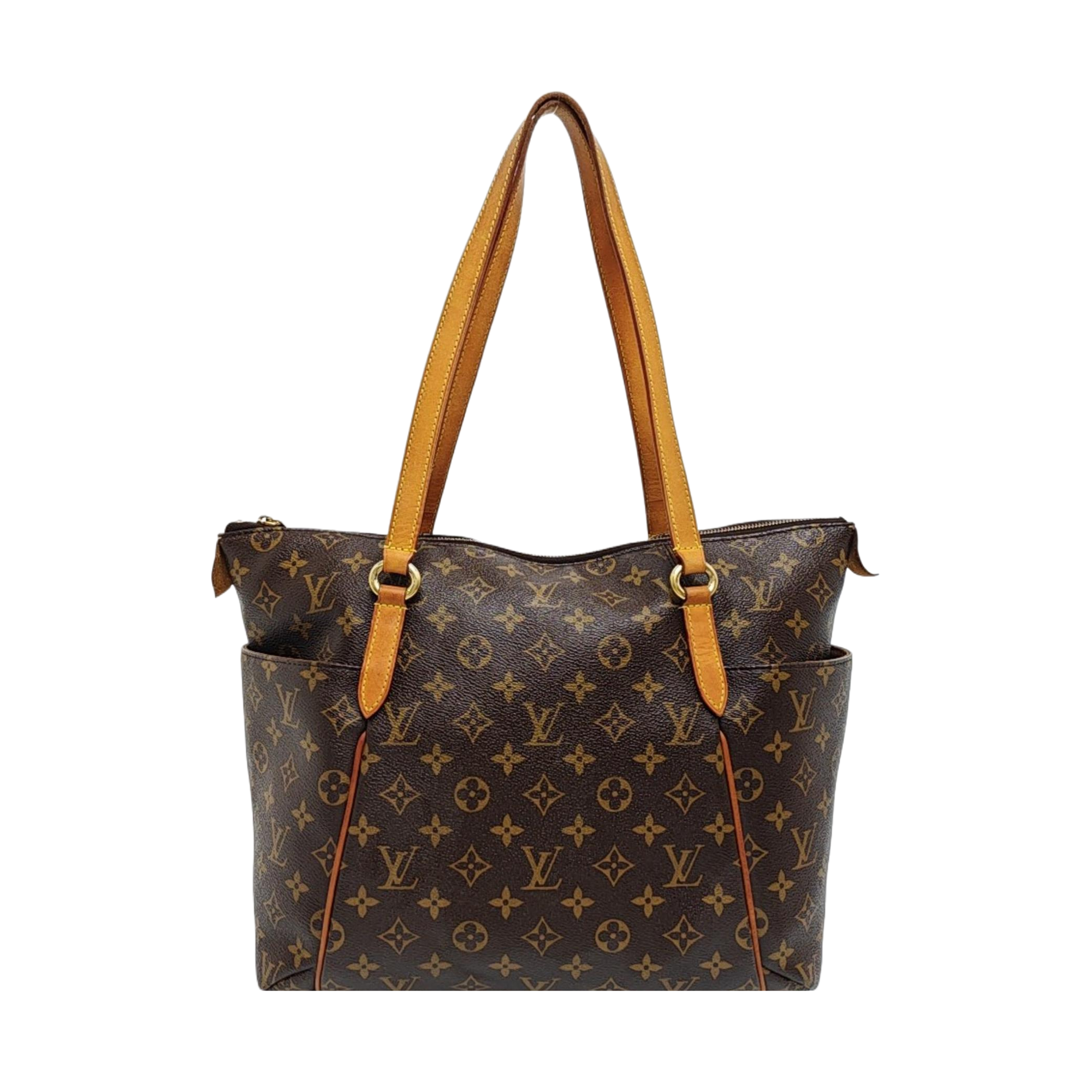 TOTALLY MM Monogram Coated Canvas Brown