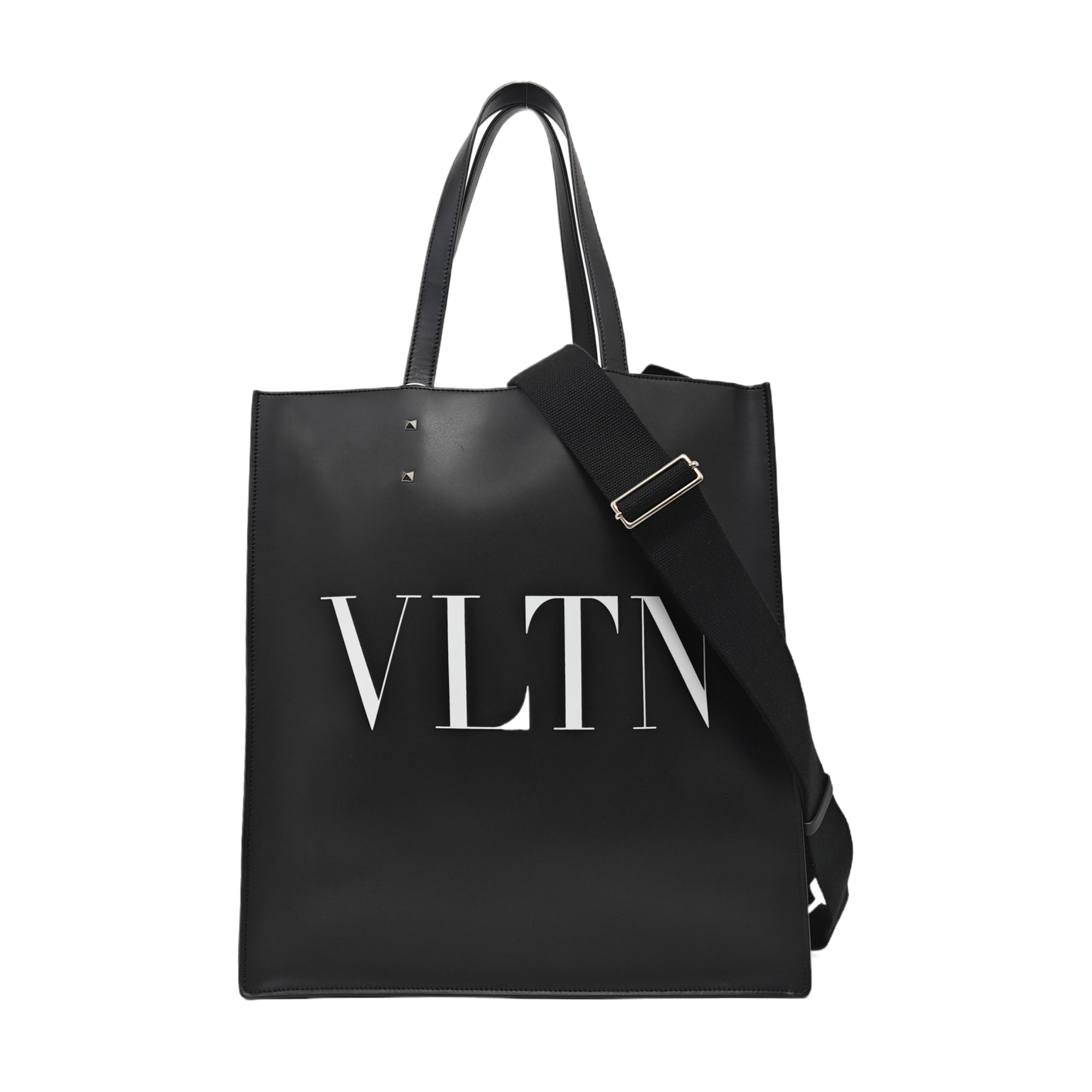 Vltn Calfskin Black