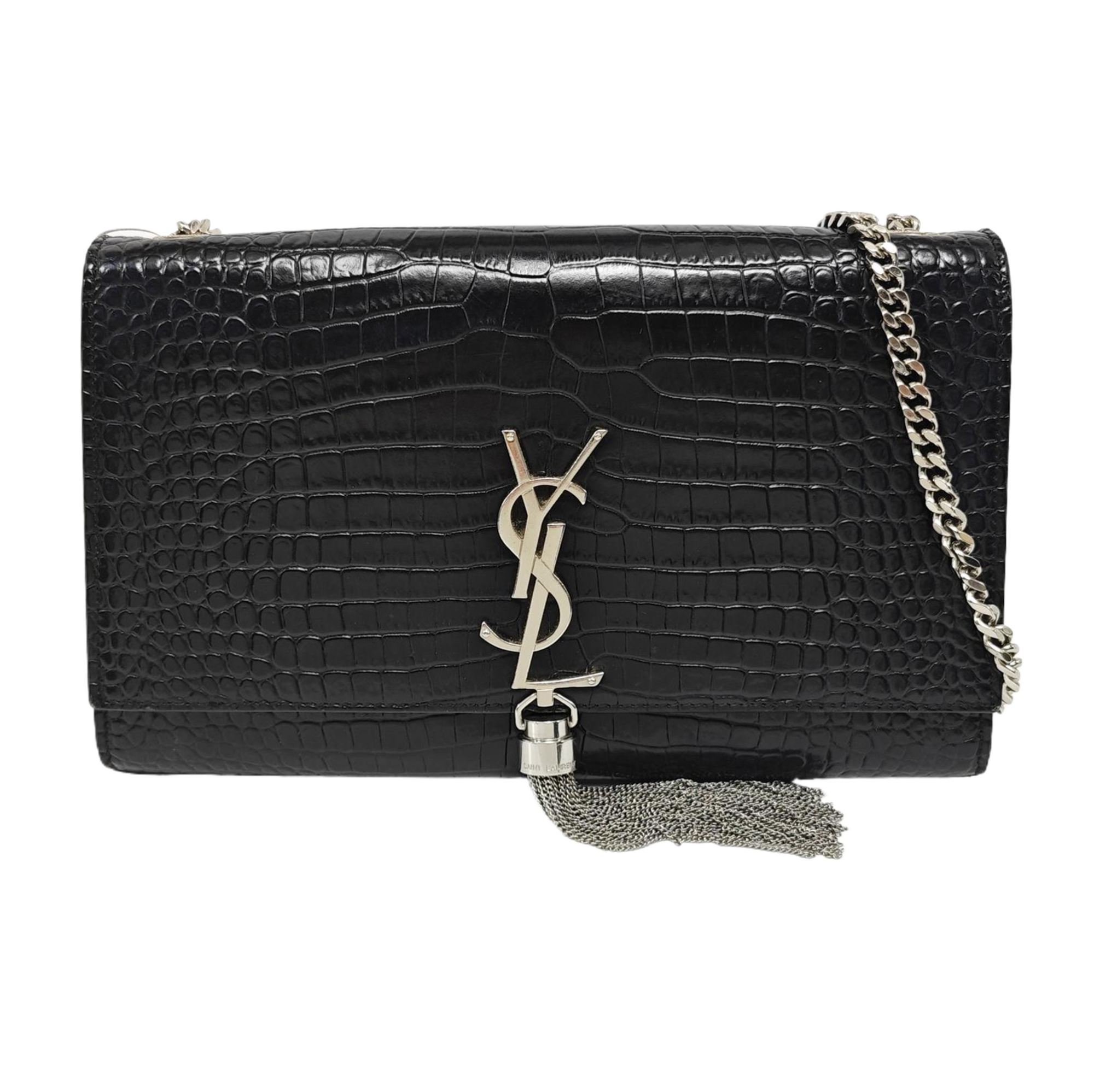 KATE Medium Calfskin Black