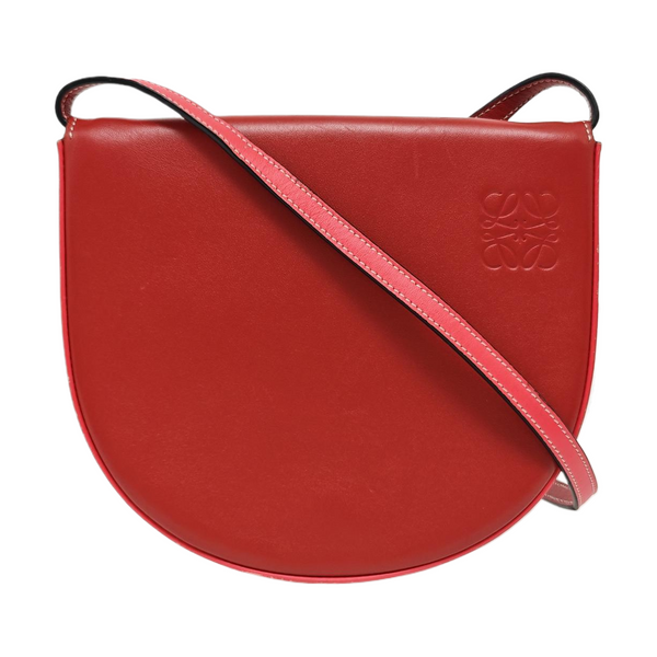 Heel Calfskin Red