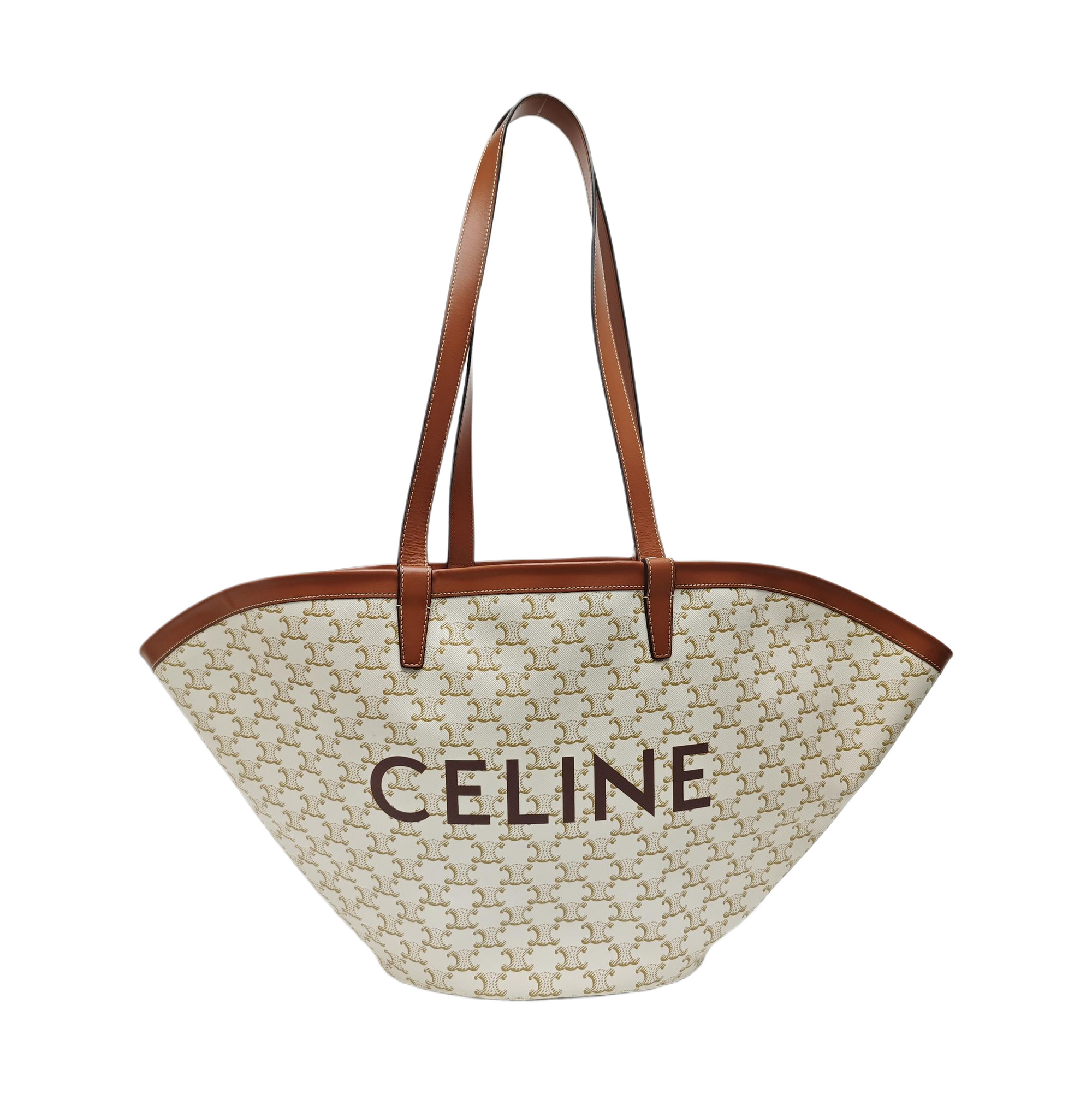 COUFFIN Large Coated Canvas White