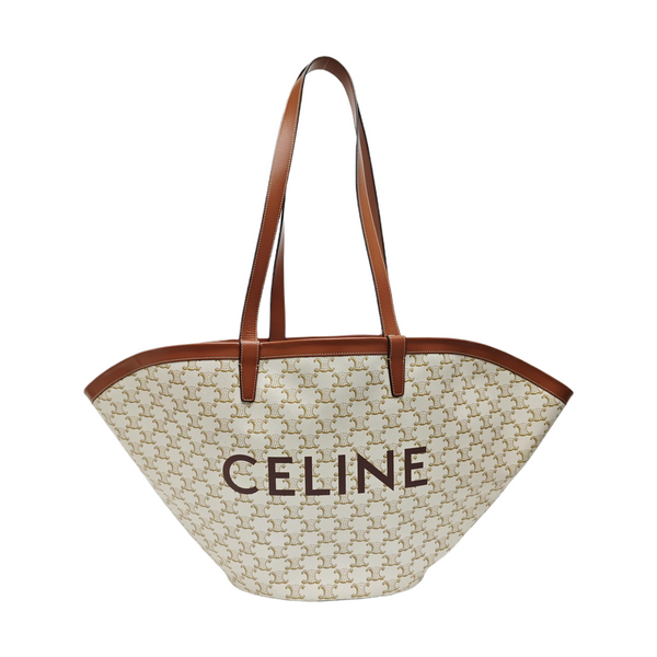 COUFFIN Large Coated Canvas White