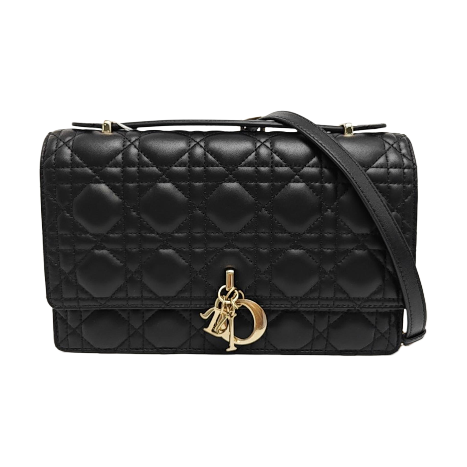 My Dior Cannage Lambskin Black
