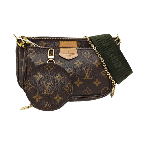 MULTI Monogram Coated Canvas Brown