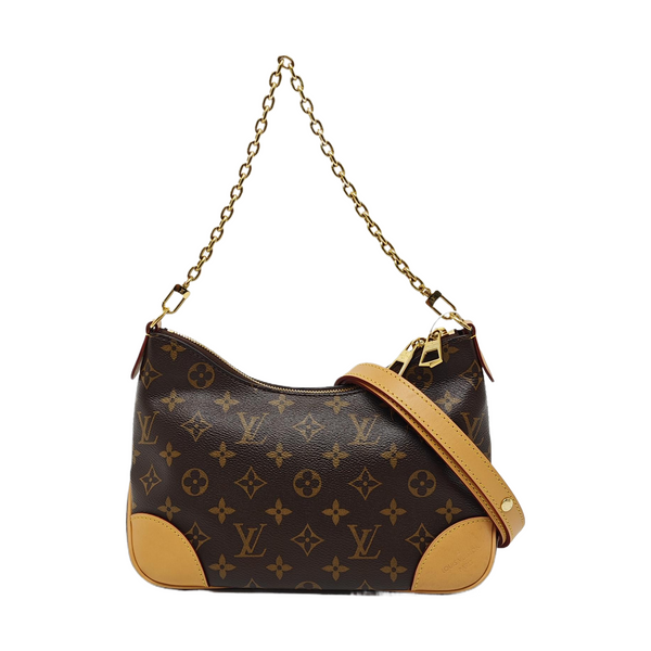 BOULOGNE Monogram Coated Canvas Brown