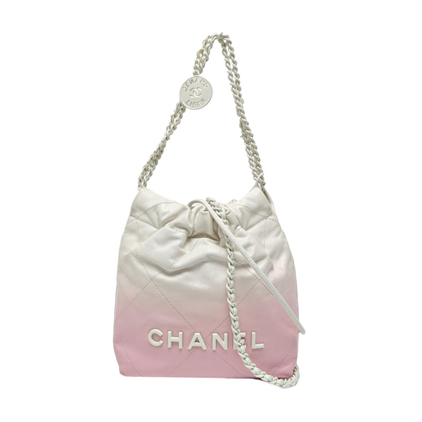CHANEL 22 Mini Quilted Calfskin Multicolor