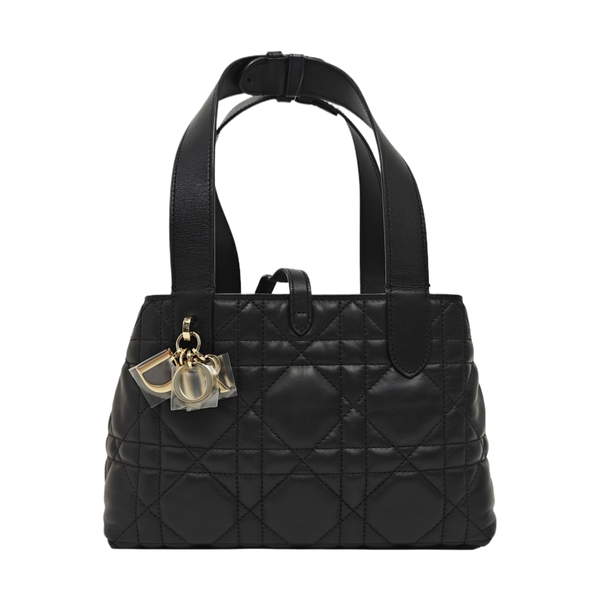 Toujours Small Cannage Calfskin Black