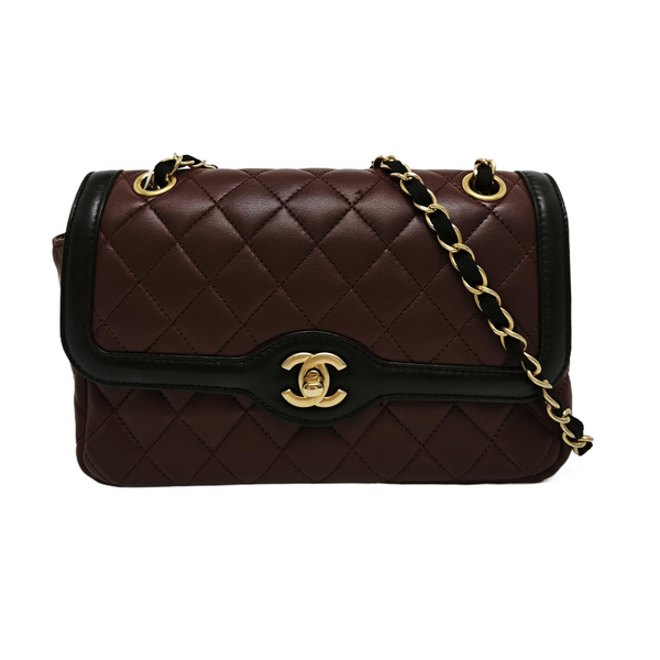 Quilted Lambskin Red