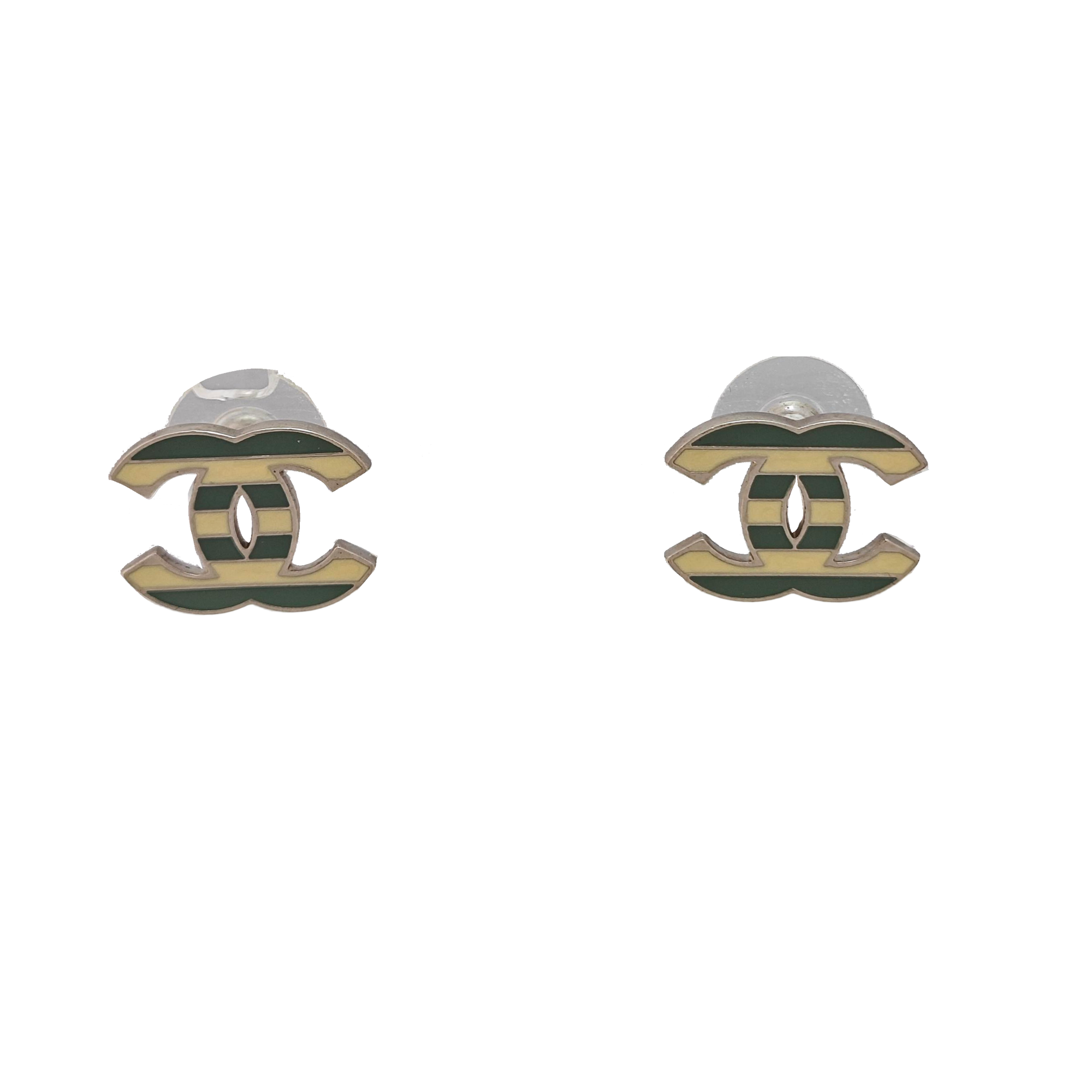 Metal Multicolor Stud Earrings