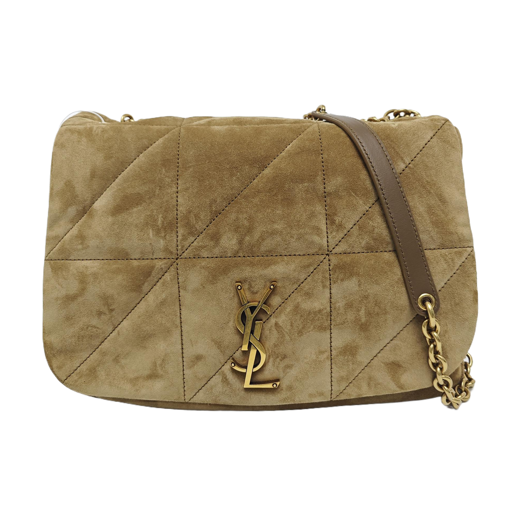 JAMIE 4.3 Medium Quilted Suede Brown