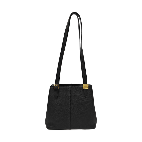 Calfskin Shoulder Bag Black