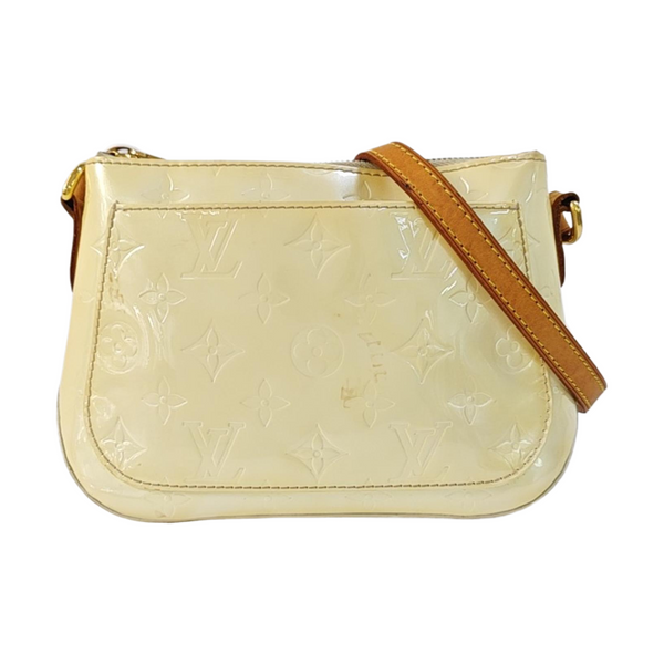 MINNA Monogram Patent Leather Yellow