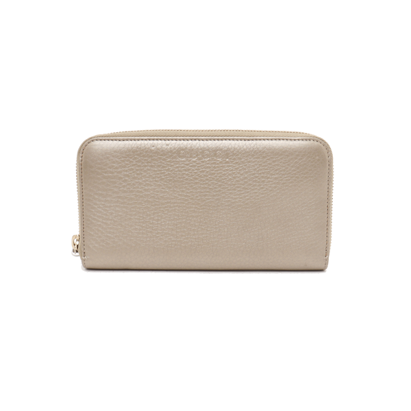 Calfskin Beige Wallet