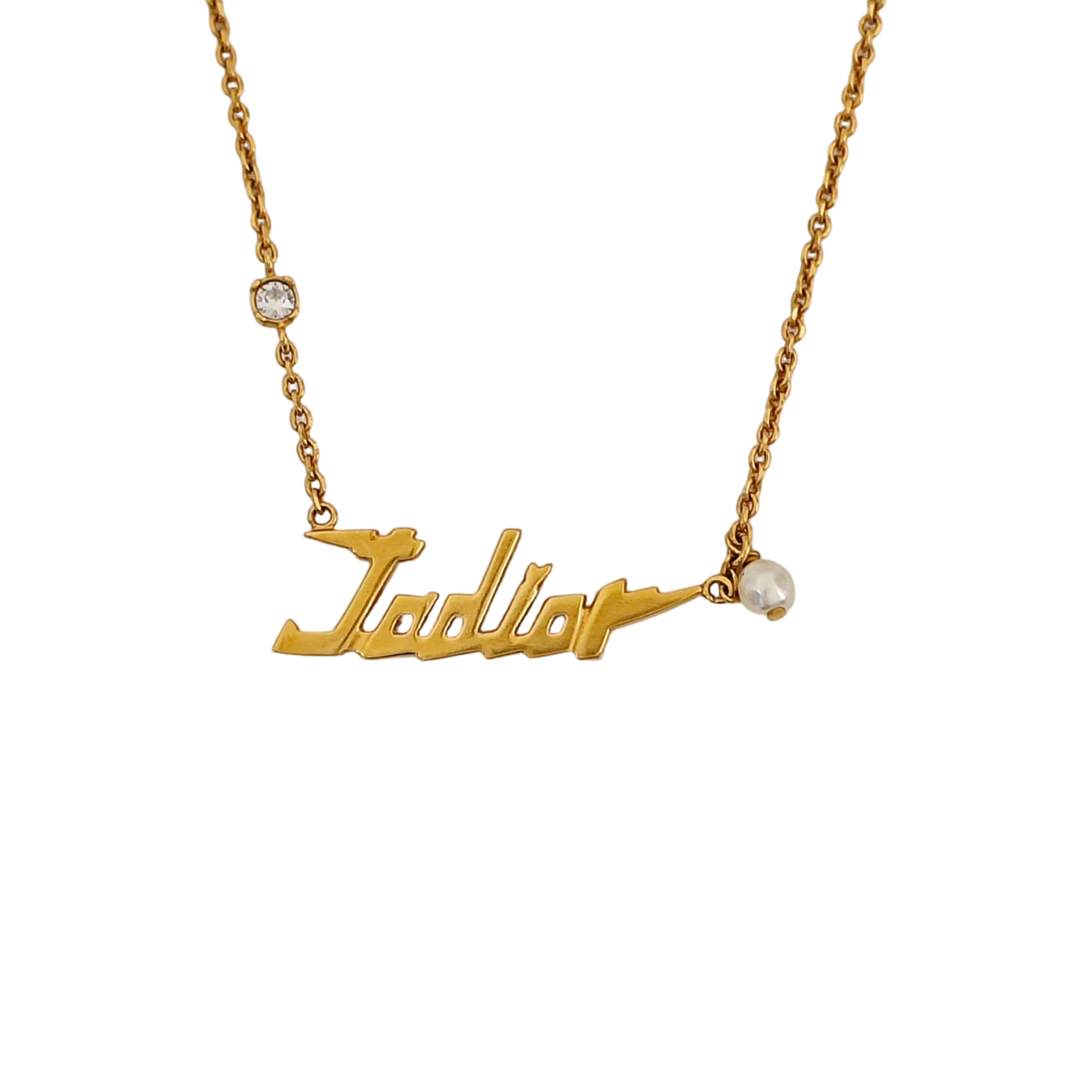 J'adior Metal Gold Necklace