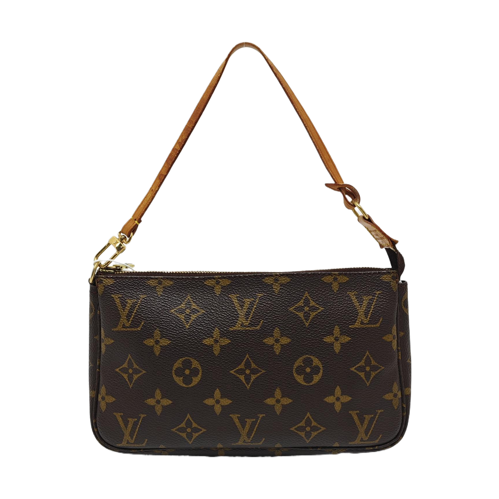 ACCESSOIRES Monogram Coated Canvas Brown
