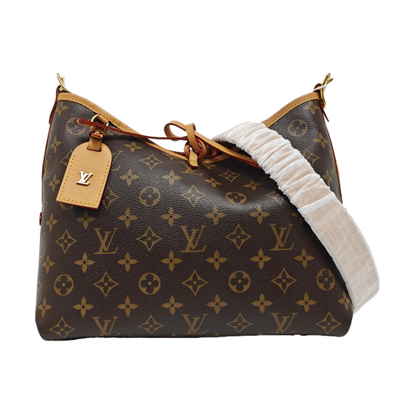 CARRYALL PM Monogram Coated Canvas Brown