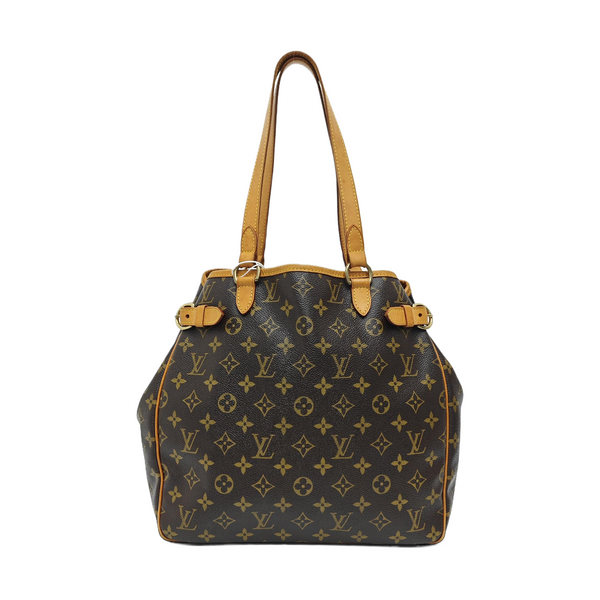 BATIGNOLLES MM Monogram Coated Canvas Brown