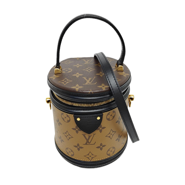 CANNES PM Monogram Coated Canvas Brown