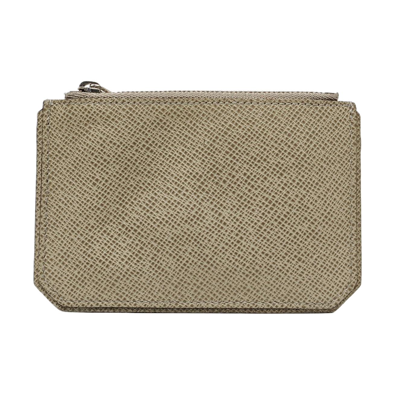Calfskin Key Pouch Gray