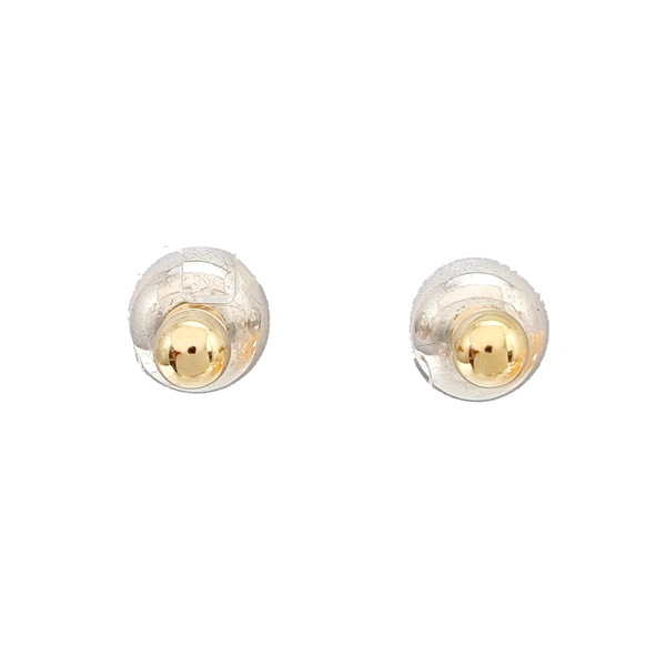 Dior Tribales Metal Silver Stud Earrings